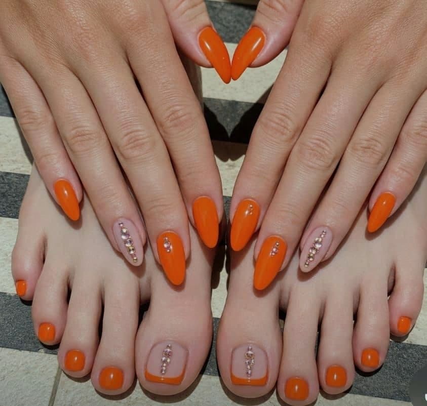 Trabajo de uñas de Frada Beauty Center